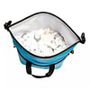 Neon Blue Tote Cooler Dry Bag - Image 2