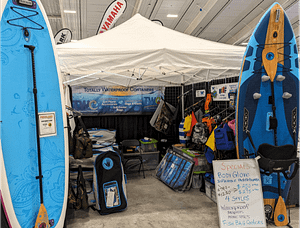 TWC Inside Event Setup w Inflatable Paddleboards