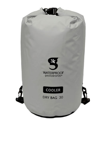 Grey Dry Bag Cooler (30 Liters) • Totally Waterproof Containers
