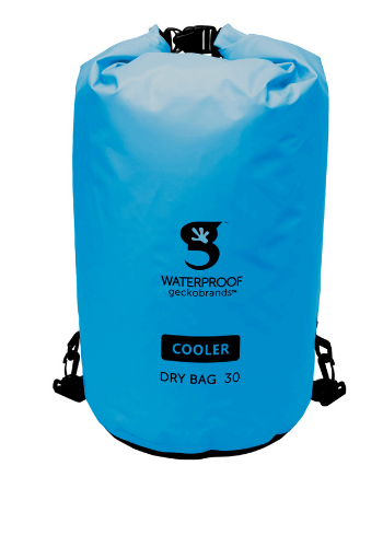 Blue Dry Bag Cooler (30 Liter) • Totally Waterproof Containers