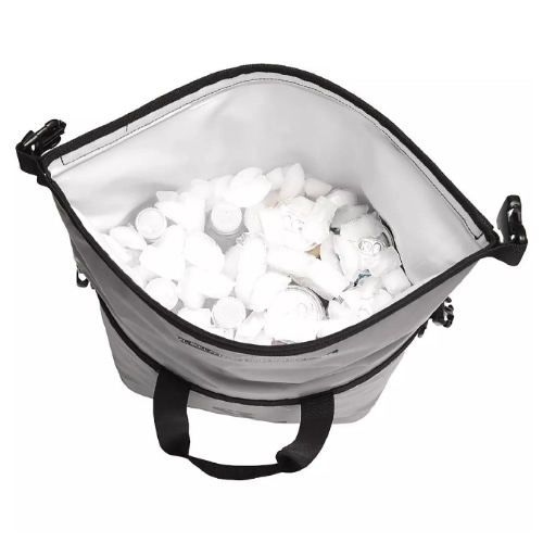 Grey Tote Cooler Dry Bag_main OPT