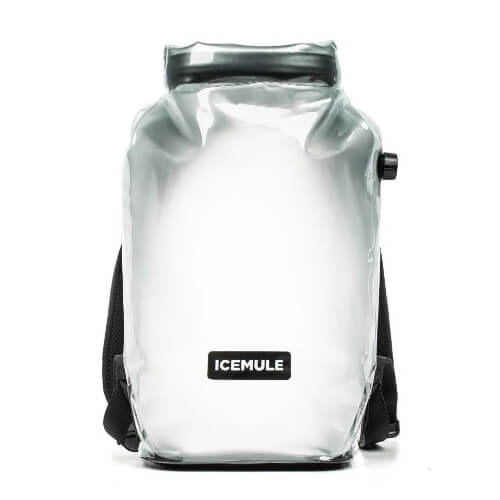 IceMule Jaunt Backpack Cooler Clear Profile OPT